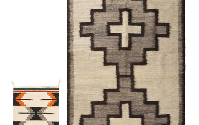 Navajo Transitional Weaving / Rug, PLUS