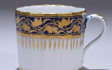 New Hall Porcelain Coffee Can ca. 1810