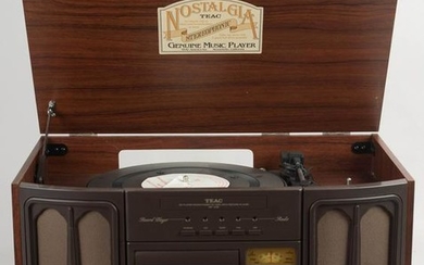 Nostalgia Teac Stereophonic Genuine Music player