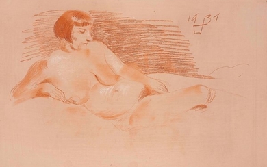 Nudo di donna, 1931, Otto Dix (Untermhaus 1891 - Singen 1969)