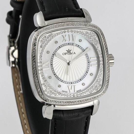 Optima - Swiss diamond watch - 216 white diamond 1.20cts - OSL311-SL-D-7 "NO RESERVE PRICE" - Women - 2011-present