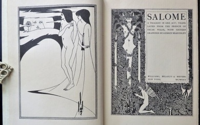 Oscar Wilde, Salome, illustrated by Audrey Beardsley, 1930 Edition