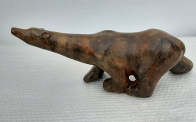 P. Chenet - Figure - Ijsbeer - 46 cm - 7,5kg - Bronze