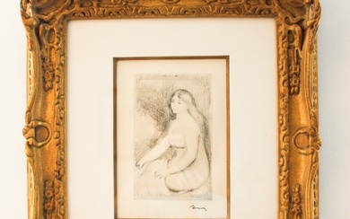 PIERRE AUGUST RENOIR "BAIGNEUSE ASSISE" edition of 1000