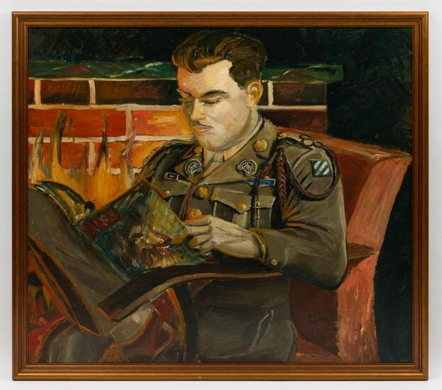 Painting of Man in Uniform