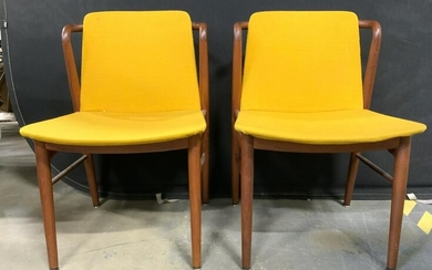 Pair Vintage Danish MCM Chairs