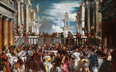 Paolo Veronese, 1528 – 1588, nach, DIE HOCHZEIT ZU KANA