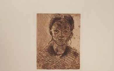 Paul Cézanne (1839-1906) - Portrait de jeune fille