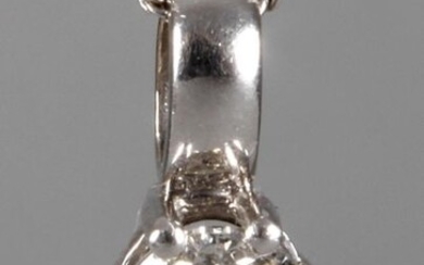 Pendant with diamond of 1,03 ct