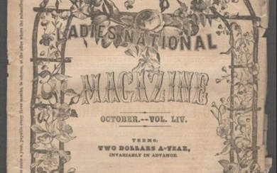 Peterson Ladies National Magazine, October 1868