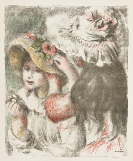 Pierre-Auguste Renoir - Le Chapeau Épinglé, 2e planche