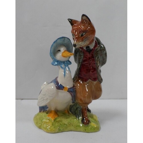 RARE - Royal Doulton, Jemima Puddleduck with Foxy Whiskered ...