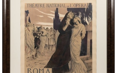 ROCHEGROSSE, Georges (1859-1938). Roma / Theatre National D...