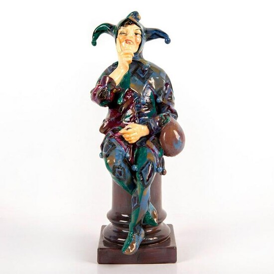 Rare Royal Doulton Colorway Figurine, A Jester