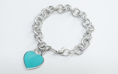 Return to Tiffany Heart Tag Bracelet @ Silver - Bracelet
