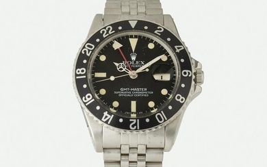 Rolex, 'GMT Master' steel watch, Ref. 16750