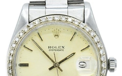 Rolex Oyster Date Precision, Ref. 6694, Steel Wristwatch, Circa 1978