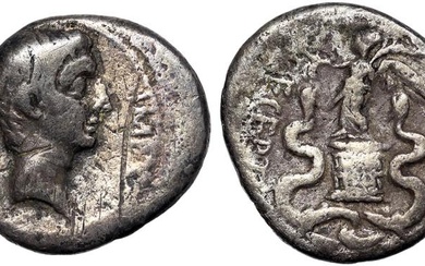 Roman Coins, Empire, Augustus (27 BC-14 AD) - F