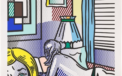 Roy Lichtenstein, Roommates, from Nudes Series (C. 282)