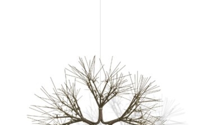 Ruth Asawa (1926-2013), Untitled (S.399, Hanging Tied Wire Open Center Six-Branched Form Based on Nature)