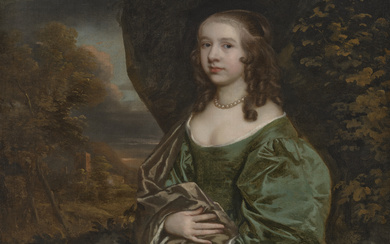 SIR PETER LELY (SOEST 1618-1680 LONDON) Portrait of Lady Sybi...
