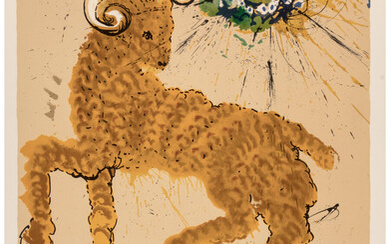 Salvador Dali (1904-1989), Aries, from Signs of the zodiac (1967)