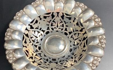 Salver - .833 silver - Portugal - mid 20th century