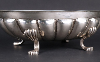 Sanborn Mexican Sterling Silver Footed Center Bowl