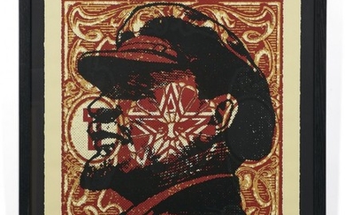 Shepard FAIREY ( OBEY GIANT) (Américain - Né en 1970) Lenin Stamp - 2018