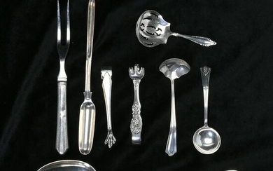 Small Collection of Sterling Silver Including English