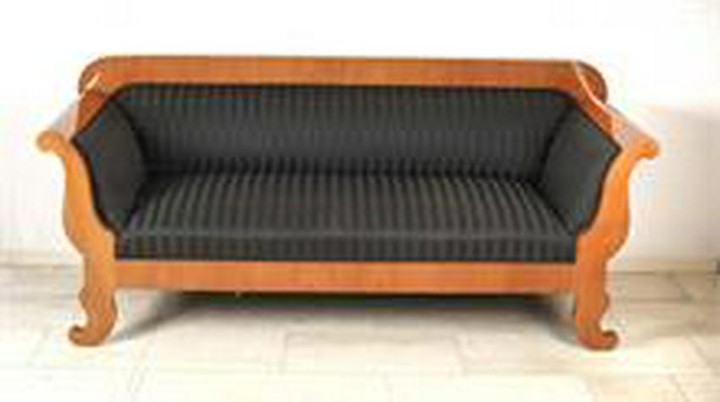 Sofa im Biedermeier-Stil, Kirsche funiert/massiv, 20.