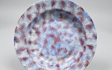 Staffordshire Spatterware Two-Color Bowl, C. 1830