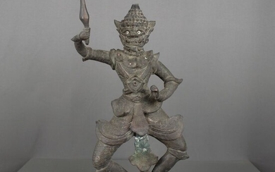 Statue (1) - Bronze - Garuda in nam belu form - Burma - Early 20th century
