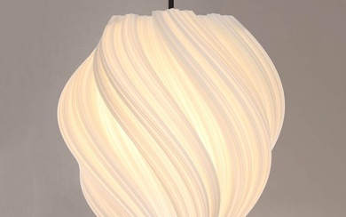Swiss Design - Hanging lamp, Lamp - Koch #2 Clockwise Pendant light Limited edition (1/330)