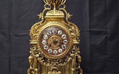 Table clock - Regency - Gilt bronze - 1850-1900