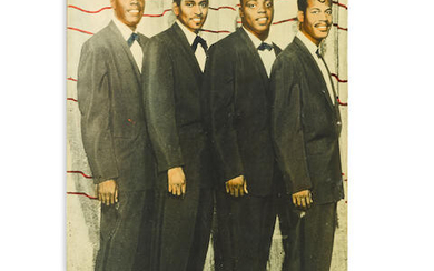 The Coasters: Hand-tinted photograph from the Apollo Theatre