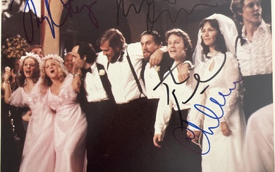 The Deer Hunter cast signed movie photo