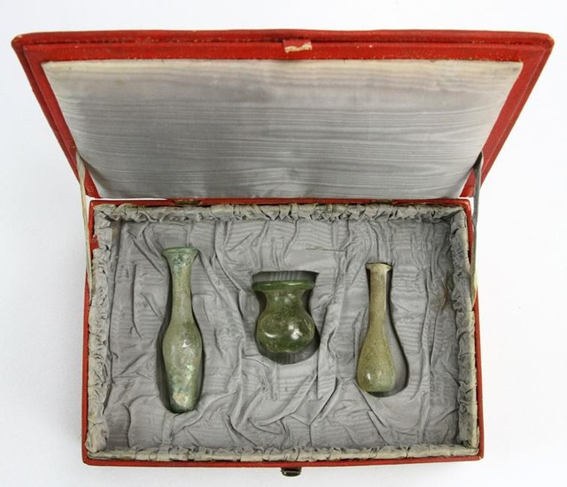 Three Roman Period Glass Vessels