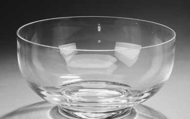 Tiffany crystal 'Georgetown' center bowl