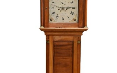 Timothy Chandler Cherry Tall Case Clock