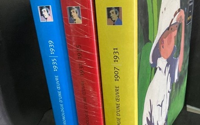Tintin - Chronologie d'une Oeuvre - Tomes 1 à 3 - 3x C - (Années 2000)