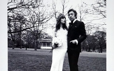 Tony Frank - Jane Birkin et Serge Gainsbourg Londres 1970