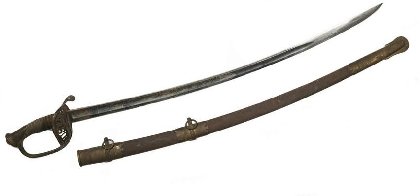 US MODEL 1850 FOOT OFFICER'S SWORD BY HORSTMANN &