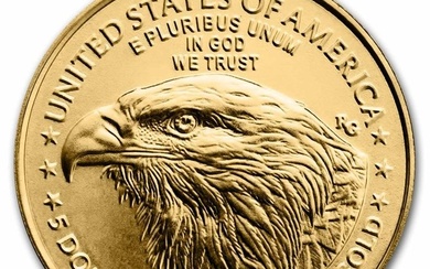 United States. 5 Dollars 2024 American Eagle, 1/10 oz