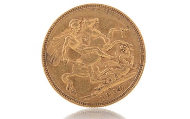 VICTORIA GOLD SOVEREIGN 1900