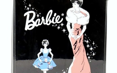 Vintage 1962 Mattel Barbie Doll With Case
