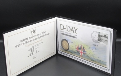 Harrington & Byrne 2024 80th Anniversary of D-Day Gold Proof...