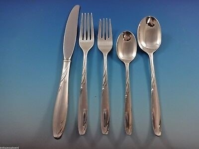 Willow by Gorham Sterling Silver Flatware Service for 12 Set 62 Pieces Wheat