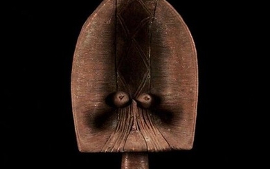 guardian figure - Metal, Wood - Mahongue - Gabon