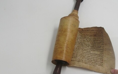 Exceptional! Antique Scroll of Esther. Italy